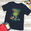 Ready To Crush 3rd Grade Dinosaur Back To School Personalized Shirt