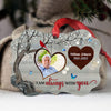 I Am Always With You Red Cardinal Personalized Memorial Photo Ornament