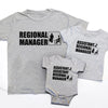 Regional manager family matching shirt  Family gift