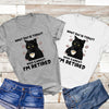 Retired Cat Coffee What Day Is To Day Funny Shirt