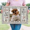 Romantic Wedding Anniversary Wife Husband Personalized Photo Canvas