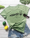 Mama bee graphic tee for mom