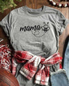 Mama bee graphic tee for mom