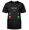 Jesus Is Calling Will You Listen Shirt, Funny Jesus Calling Shirt, Jesus Shirt