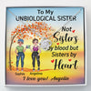 Not Sister By Blood Sister By Heart Girls 2 BFF Personalized Necklace