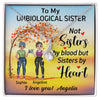 Not Sister By Blood Sister By Heart Girls 2 BFF Personalized Necklace