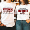 Spoiled Wife Grumpy Old Husband Killin It Funny Shirt