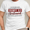 Spoiled Wife Grumpy Old Husband Killin It Funny Shirt