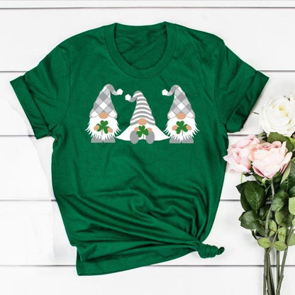 St patricks day gnome shirt