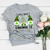 Lucky and i gnome it st patricks day shirt for kids for adult
