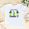 Lucky and i gnome it st patricks day shirt for kids for adult
