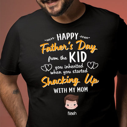 Stepdad Funny Bonus Dad Father's Day From The Kids Personalized Shirt