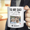 Personalized Gift For Dad You Are A Super Hero Best Dad Ever Mug