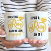Couple engagement mugs