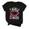 Tackle Breast Cancer Rugby  Gift for Breast Cancer Awareness Support Tshirt