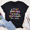 Teacher Appreciation It&#39;s A Good Day Retro Personalized Shirt