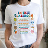 Teacher Back To School In This Classroom Cute Owls Shirt