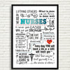 Nurse Appreciation Poster Gift For Nurse