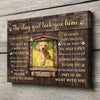 The Day God Took You Home Dog Memorial Pet Photo Personalized Canvas