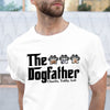 The Dogfather Dog Dad Photo Dog Lover Personalized Shirt