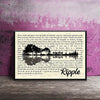 If My Words Did Glow Ripple Poster CanvasHome Decor