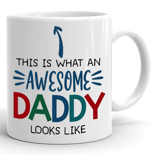 Personalized Father's Day Mug Funny Gifts For Dad Mug Dad Birthday