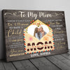 Mom Daughter Not Easy To Raise A Child Meaningful Personalized Canvas