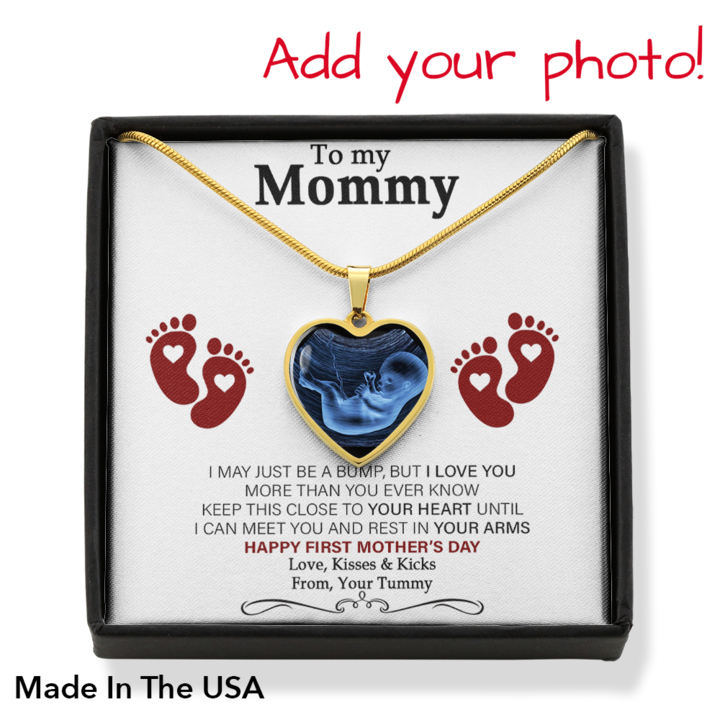 To My Mommy, Happy First Mothers Day - Interlocking Hearts Necklace –  ADAMSHINEDesign