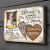 Unique Memorial In Sympathy Loss Of Mother Father Personalized Canvas