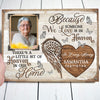 Unique Memorial In Sympathy Loss Of Mother Father Personalized Canvas