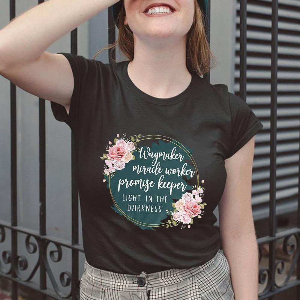 Way maker miracle worker promise keeper christian shirt