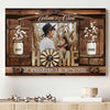 Wedding Anniversary Home Is Wherever I’m With You Personalized Canvas