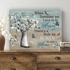 59176-When Someone We Love Is In Heaven Canvas Memorial Sympathy Gift H1