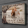 Wife Husband A Life We Loved 10th Anniversary Personalized Canvas