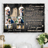 Wife Husband Couple Best Decision Anniversary Personalized Canvas