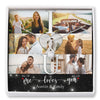 Wife Husband Couple Loves All Anniversary Personalized Necklace Card