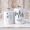 Wife Husband Couple Mrs Funny Personalized Mug