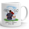 Wife Husband Love Anniversary Couple Personalized Mug