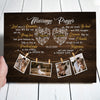 Wife Husband Wedding Couple Married Personalized Anniversary Canvas