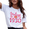 90Th Birthday 1930 Vintage Shirt Gift For Women