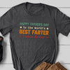 World&#39;s Best Farter Funny Fathers Day For Dad Personalized Shirt