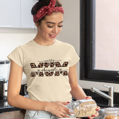 World���s Okayest Mum Funny TShirt