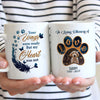 Your Wings Were Ready But My Heart Memorial Dog Pet Personalized Mug