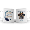 Your Wings Were Ready But My Heart Memorial Dog Pet Personalized Mug