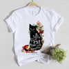 A little black cat goes with everything shirt