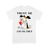 Trust Me I&#39;m On Diet Cute Beagle Shirt Gift For Dog Lover