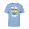 We&#39;re Engayged ring LGBT pride month shirtStandard Tshirt