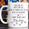 Personalized Gift For Dad You&#39;re My Favorite Face To Lick Father&#39;s Day Dog Mug