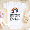 After every storm comes a rainbow baby onesie  Gift for baby