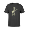 Cat guitar tshirt  gifts for cat lovers